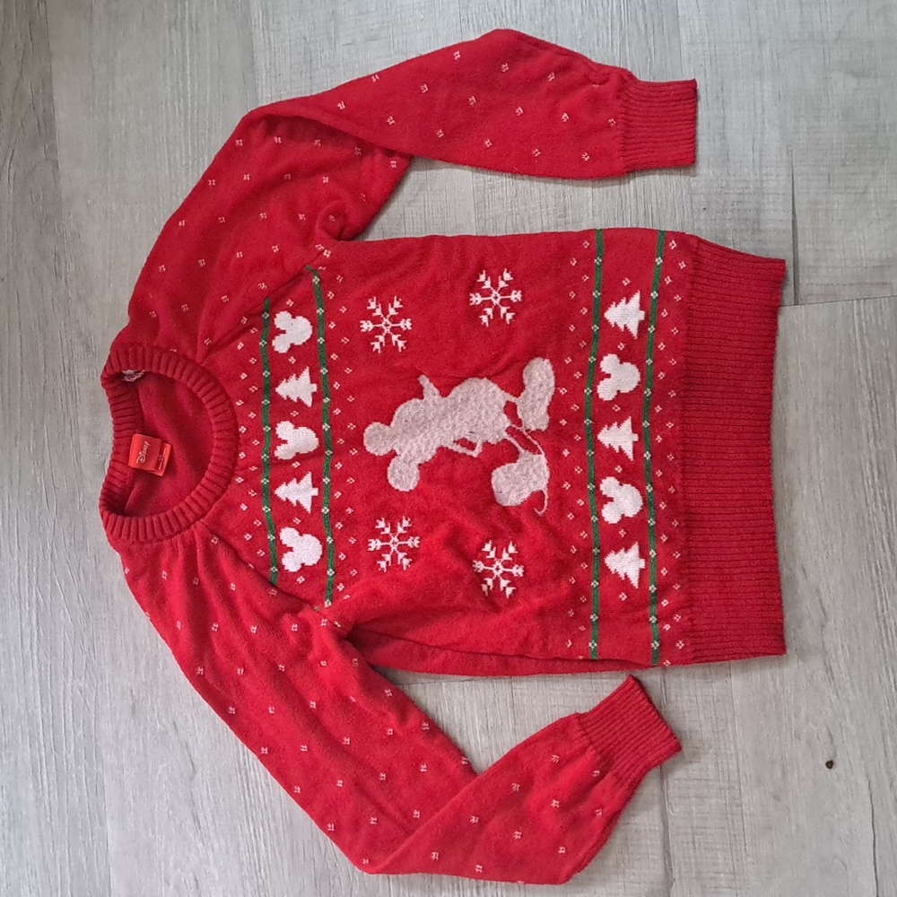 Disney Mickey Mouse Sofylt And Coxy Winter Holiday Sweater size XS